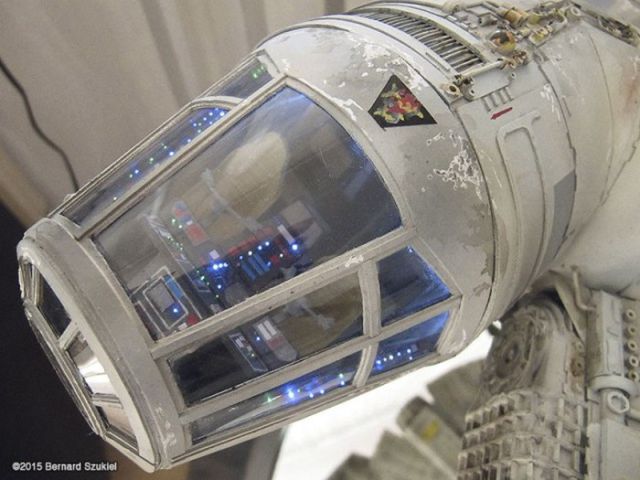 An Impressively Detailed Star Wars Millennium Falcon Replica