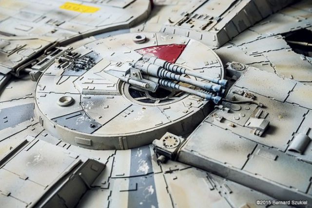 An Impressively Detailed Star Wars Millennium Falcon Replica