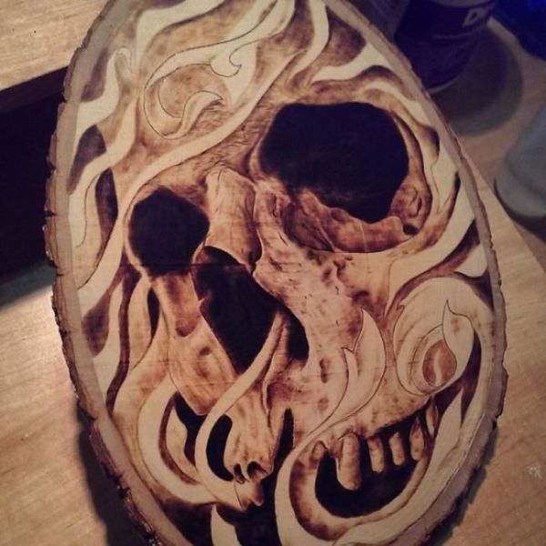 Cool Burned Wood Art That Is One-of-a-kind