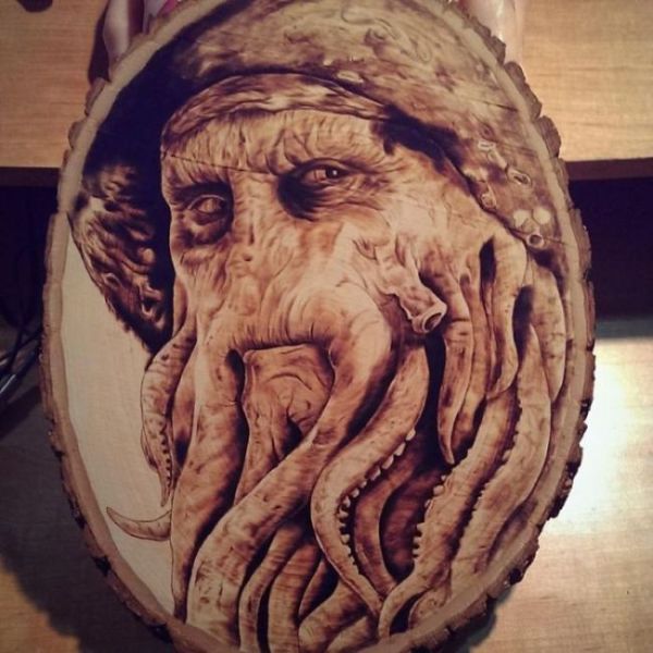 Cool Burned Wood Art That Is One-of-a-kind