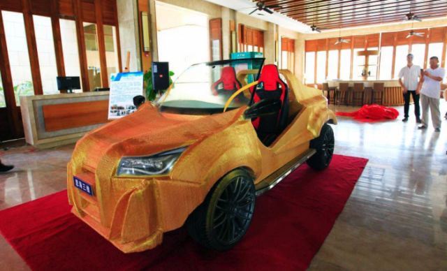 A Fully Operational Printed Car Is Printed in China