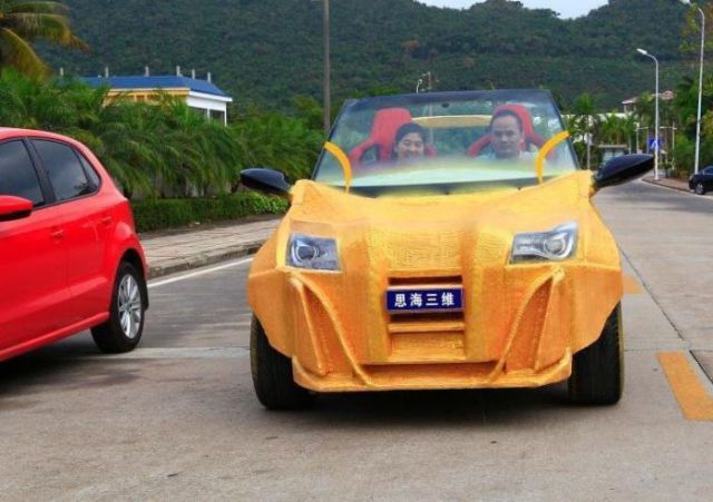 A Fully Operational Printed Car Is Printed in China