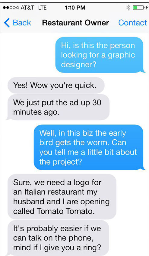 Graphic Designer Pulls and Epic Prank on a Restaurant Owner