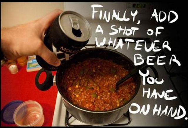 How to Make the Perfect Chili in the Middle of the Night