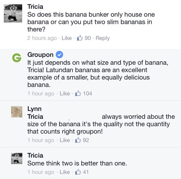 Hilarious Comments to an Odd Groupon Product Posting Online