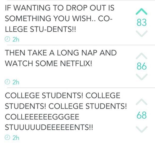 This Is College Life in a Nutshell
