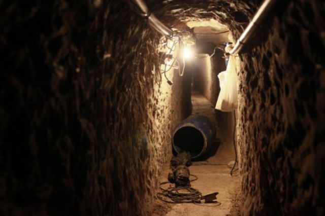 A Secret Drug Smuggling Tunnel
