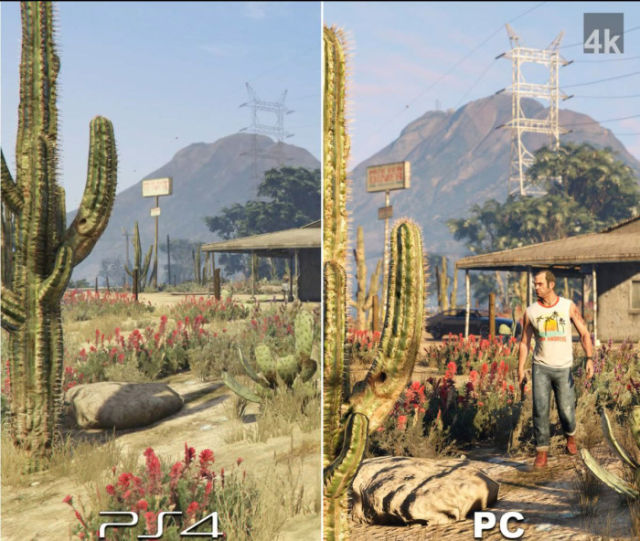 GTA 5: PC Graphics vs. Playstation Graphics in the Ultimate Showdown