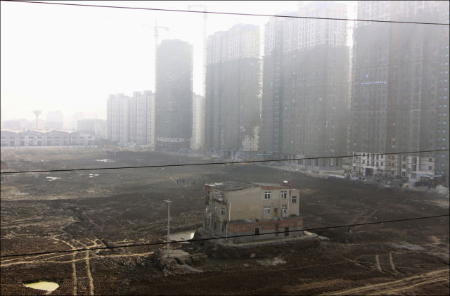 Ordinary People Protest against Developers in China