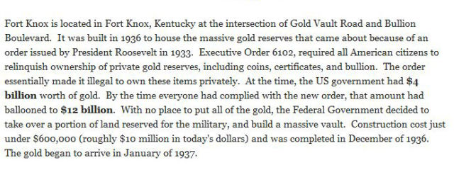 A Revealing Look at How Much Gold Is Really Being Kept at Fort Knox