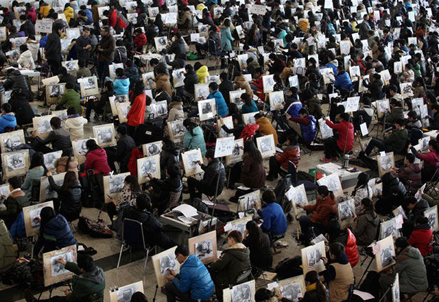 Chinese Students Take the One Test That Will Change Their Lives