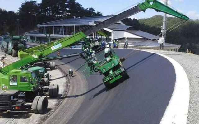 This Is How They Actually Build a Race Track