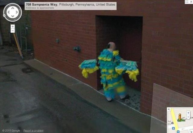 Google Street View Sees Everything