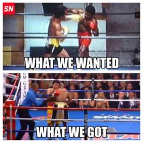 Amusing Pictures That Sum Up “The Fight of the Century” Perfectly