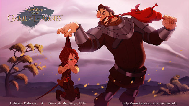 Game of Thrones Gets a Disney Makeover