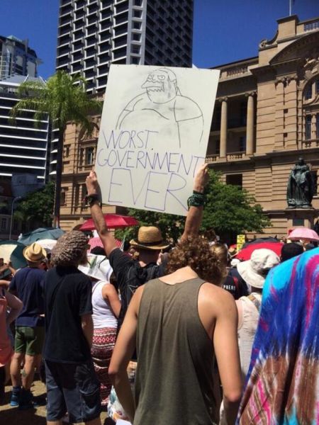Protesters Who Have Their Signs Totally Nailed