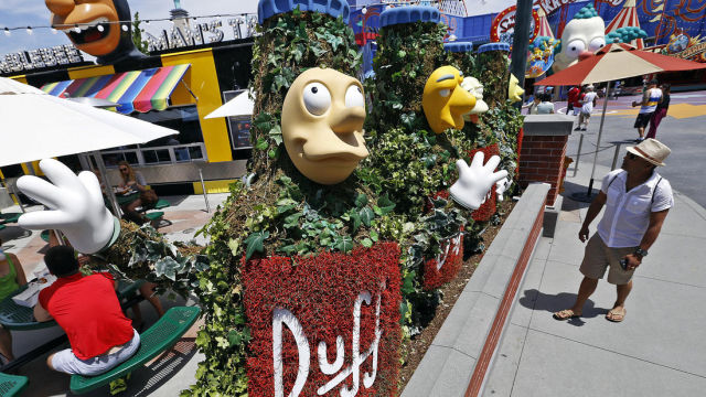 “The Simpsons” World Is Brought to Life by Universal Studios