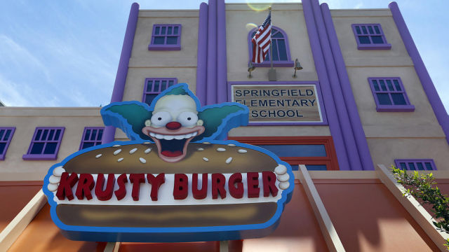 “The Simpsons” World Is Brought to Life by Universal Studios