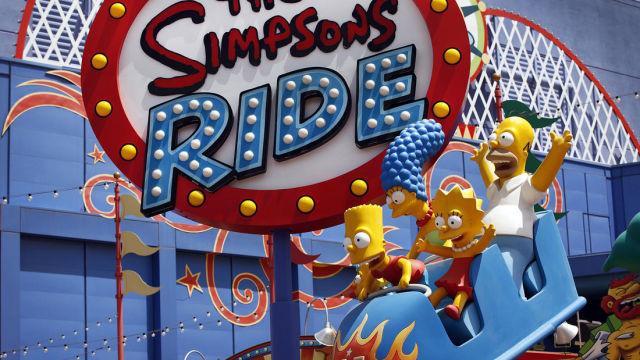 “The Simpsons” World Is Brought to Life by Universal Studios