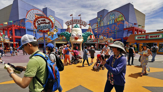 “The Simpsons” World Is Brought to Life by Universal Studios