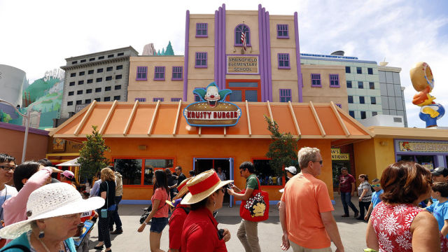 “The Simpsons” World Is Brought to Life by Universal Studios