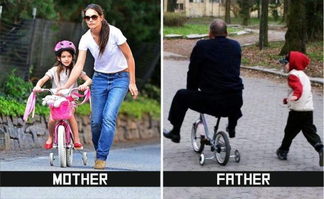 Moms and Dads Have Very Different Parenting Styles