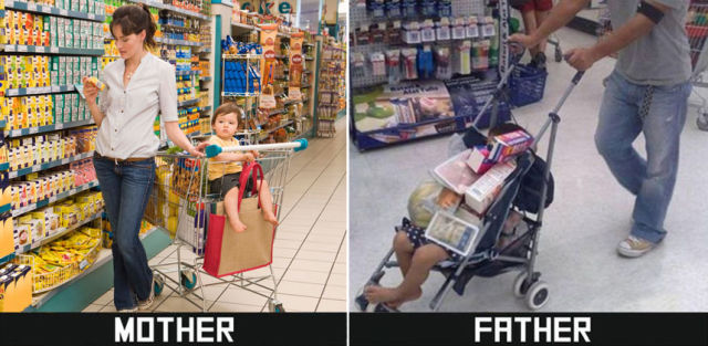 Moms and Dads Have Very Different Parenting Styles