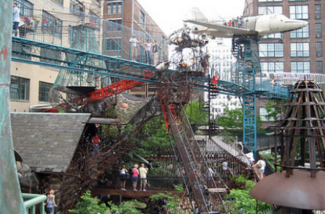 A Public Playground for Adults and Kids
