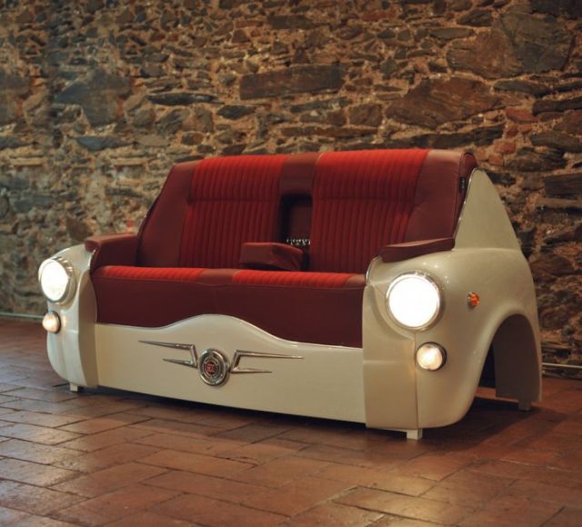 Exclusive Designer Furniture Made from Cars and Other Things
