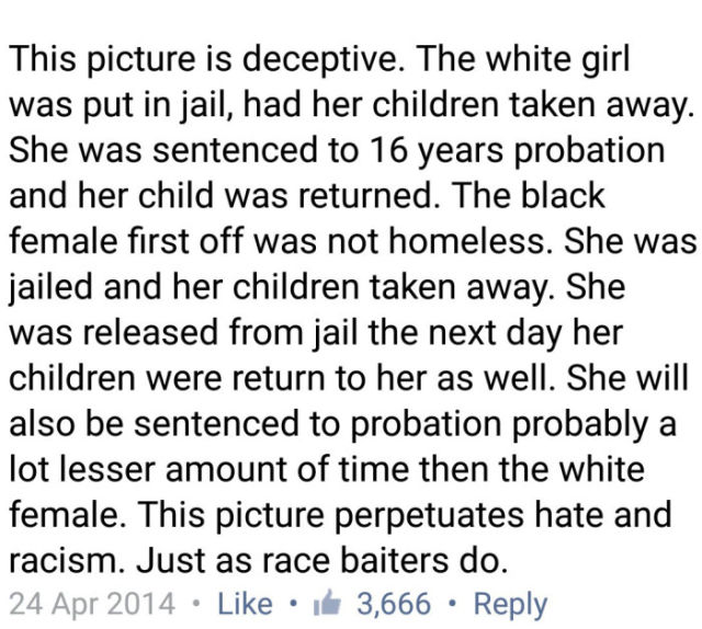 Man Exposes Deliberate Race Baiting on Facebook