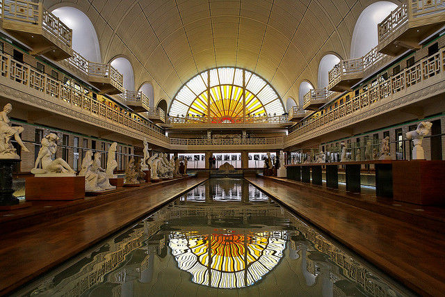 Old Town Swimming Pool Converted into a Magnificent Museum for Tourists