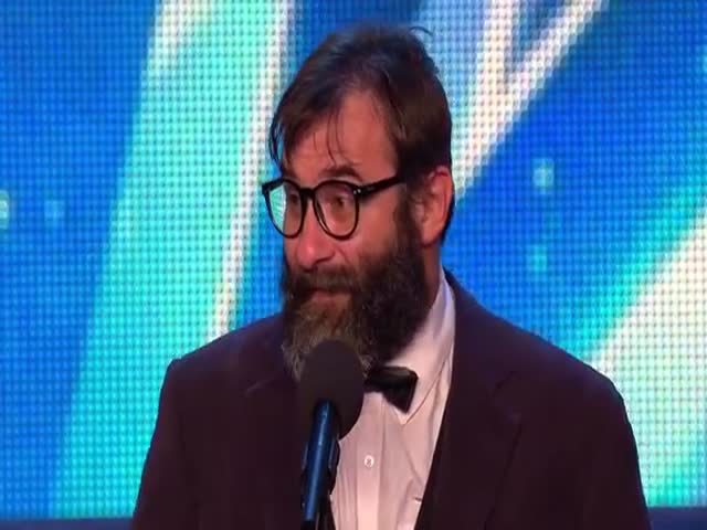 Man Wows Judges on Britain's Got Talent with Funny Trampoline Act 
