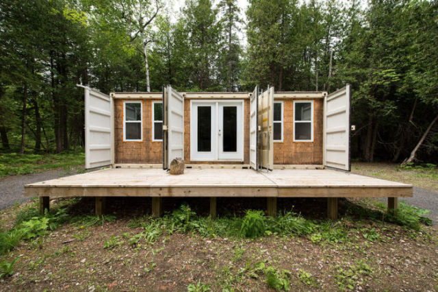 A Compact Container Home Doesn’t Get Any Cooler Than This