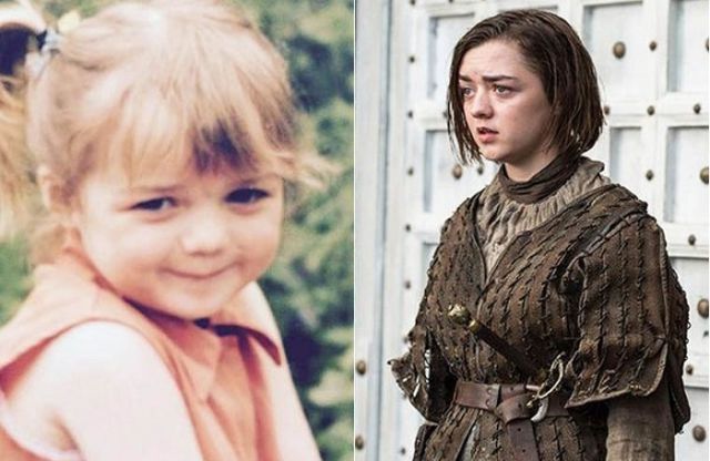 Candid Photos of the “Game of Thrones” Cast as Much Younger Kids