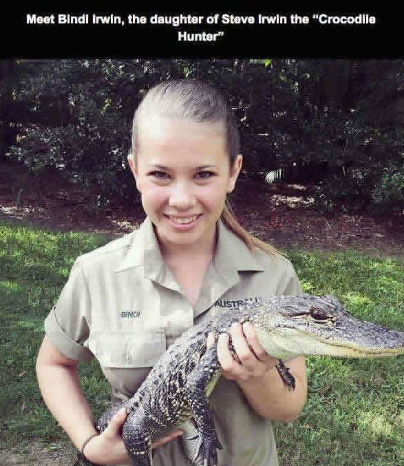 The “Crocodile Hunter’s” Daughter Keeps His Legend Alive