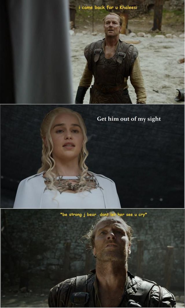 No One Understands the Friendzone better Than Jorah from “Games of Thrones”