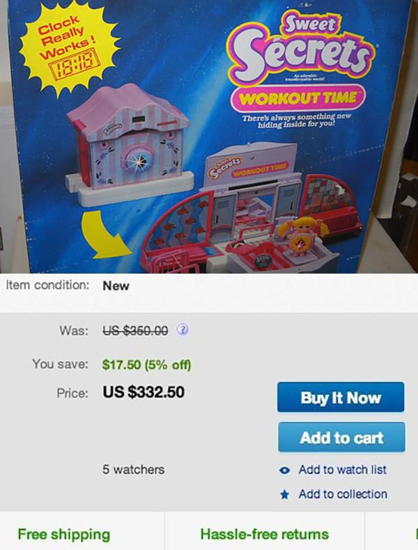 80s Toys That Sold for a Fortune on eBay