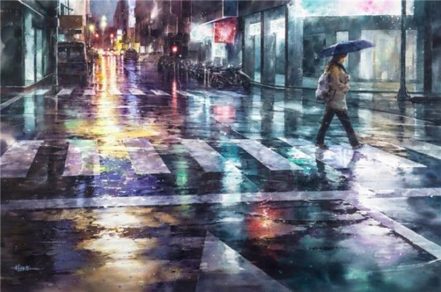 An Artist Who Uses Watercolors to Bring the World to Life on Canvas