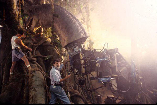 Behind-the-scenes for the Making of the Original “Jurassic Park” Films