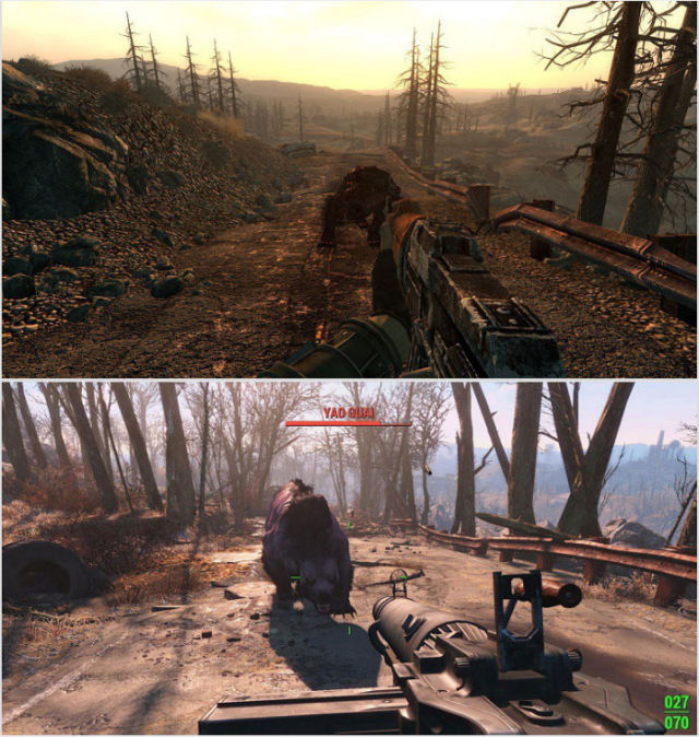 A Fallout 4 vs. Fallout 3 Graphic Comparison