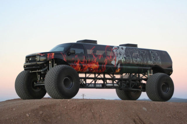 A Monster Truck Conversion into a Kick-Ass Limousine