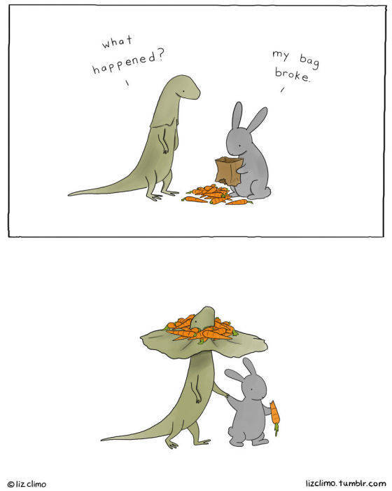 Cute Illustrated Conversations between Animals