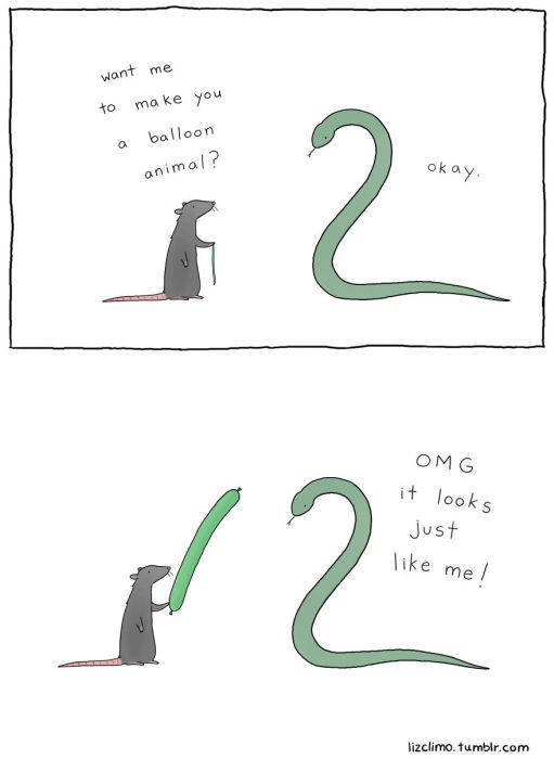 Cute Illustrated Conversations between Animals