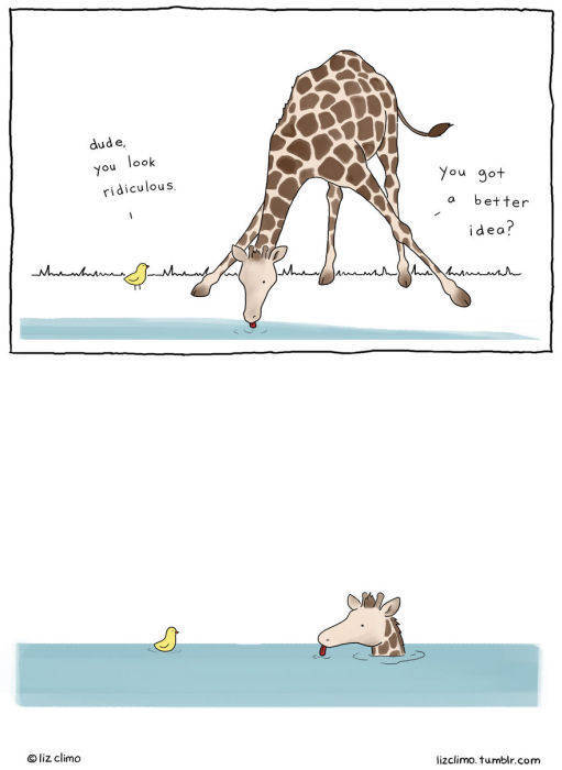 Cute Illustrated Conversations between Animals