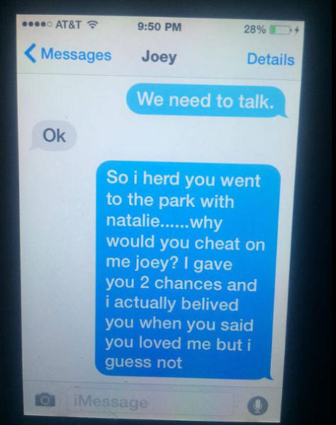 11 Year Old Girls Nails Her Boyfriend via Text Message