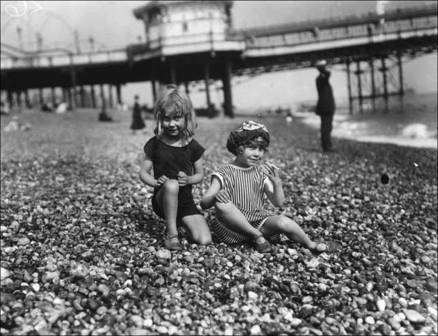 What a Day on the Beach Looked Like 100 Years Ago