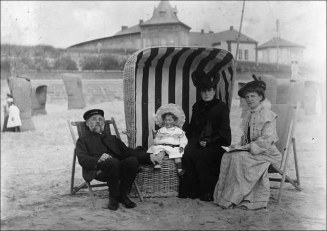 What a Day on the Beach Looked Like 100 Years Ago