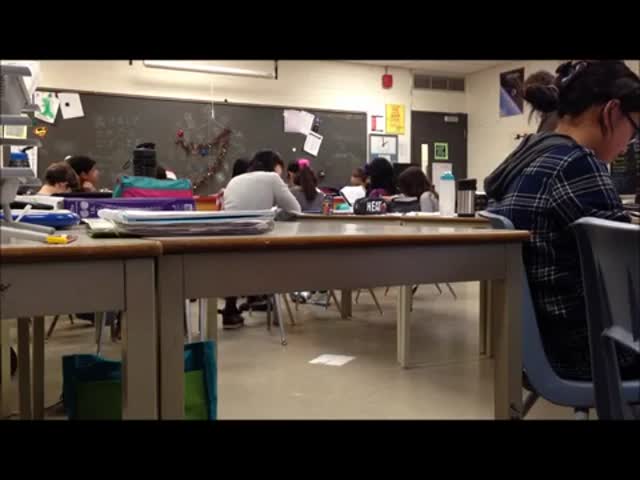 An Entire Classroom Plays Dead in Hilarious Prank on the Teacher
