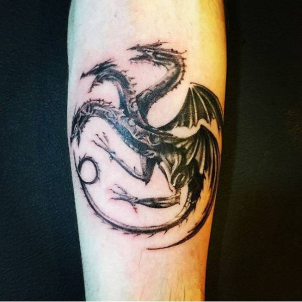 Epic Tattoos of Some Exceptionally Die-hard “Game of Thrones” Fans