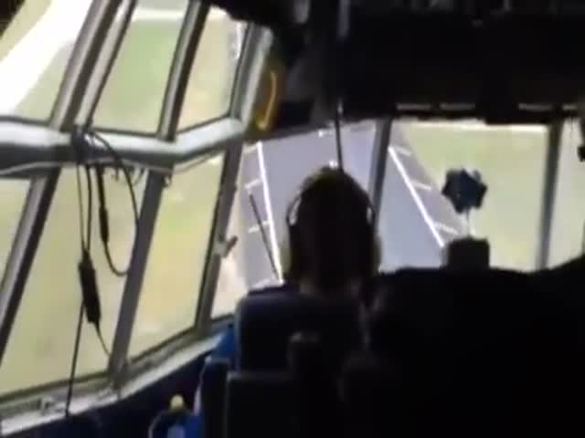 A Successful Plane Landing from the Pilots POV